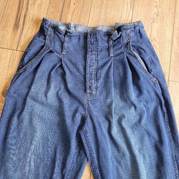 Vintage polo ralph lauren high waist button up wide leg jeans - Picture 3 of 8